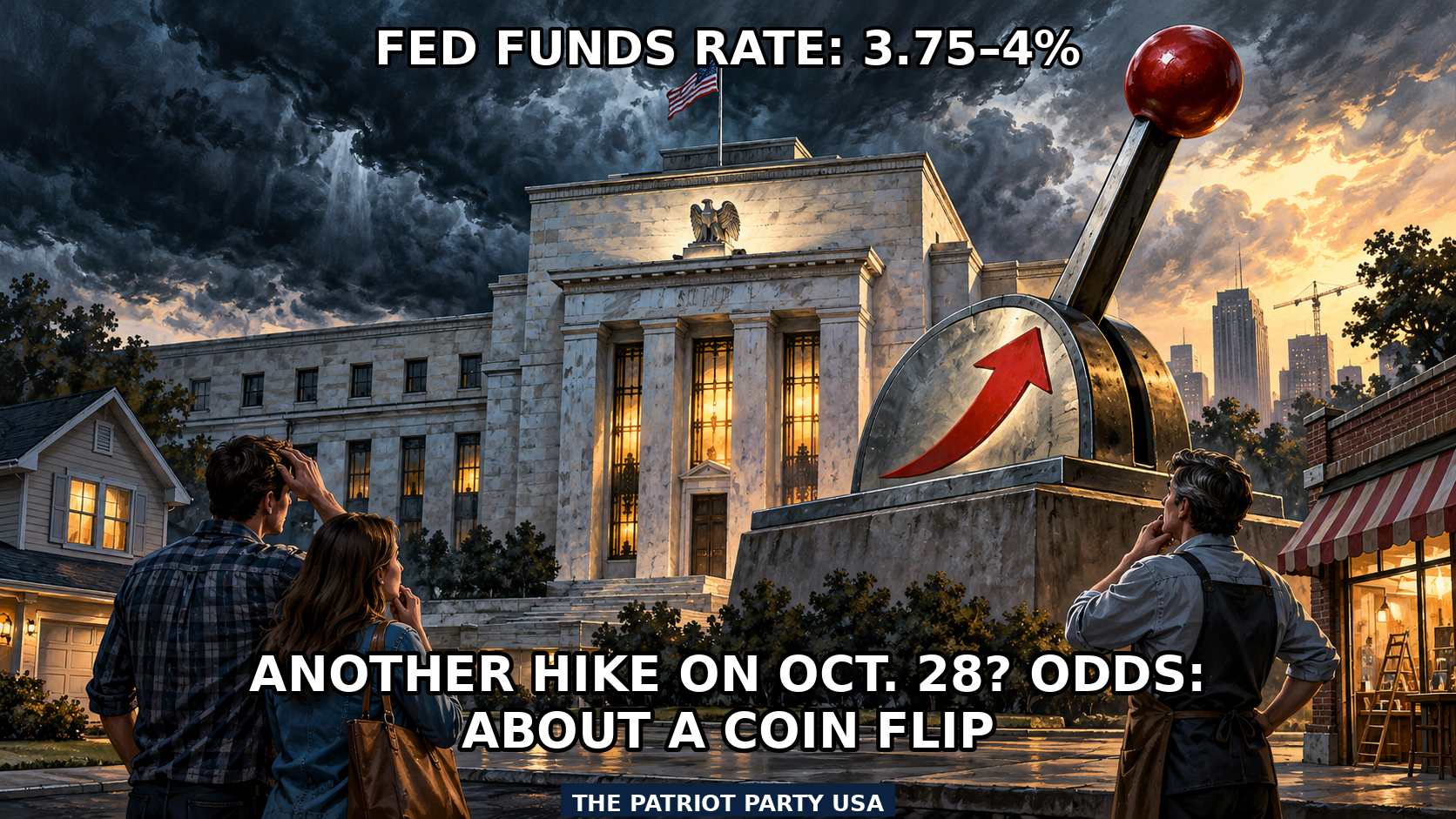 Meme: Fed Weighs Another Rate Hike on Oct. 28 as Hot Inflation Report Shifts the Odds