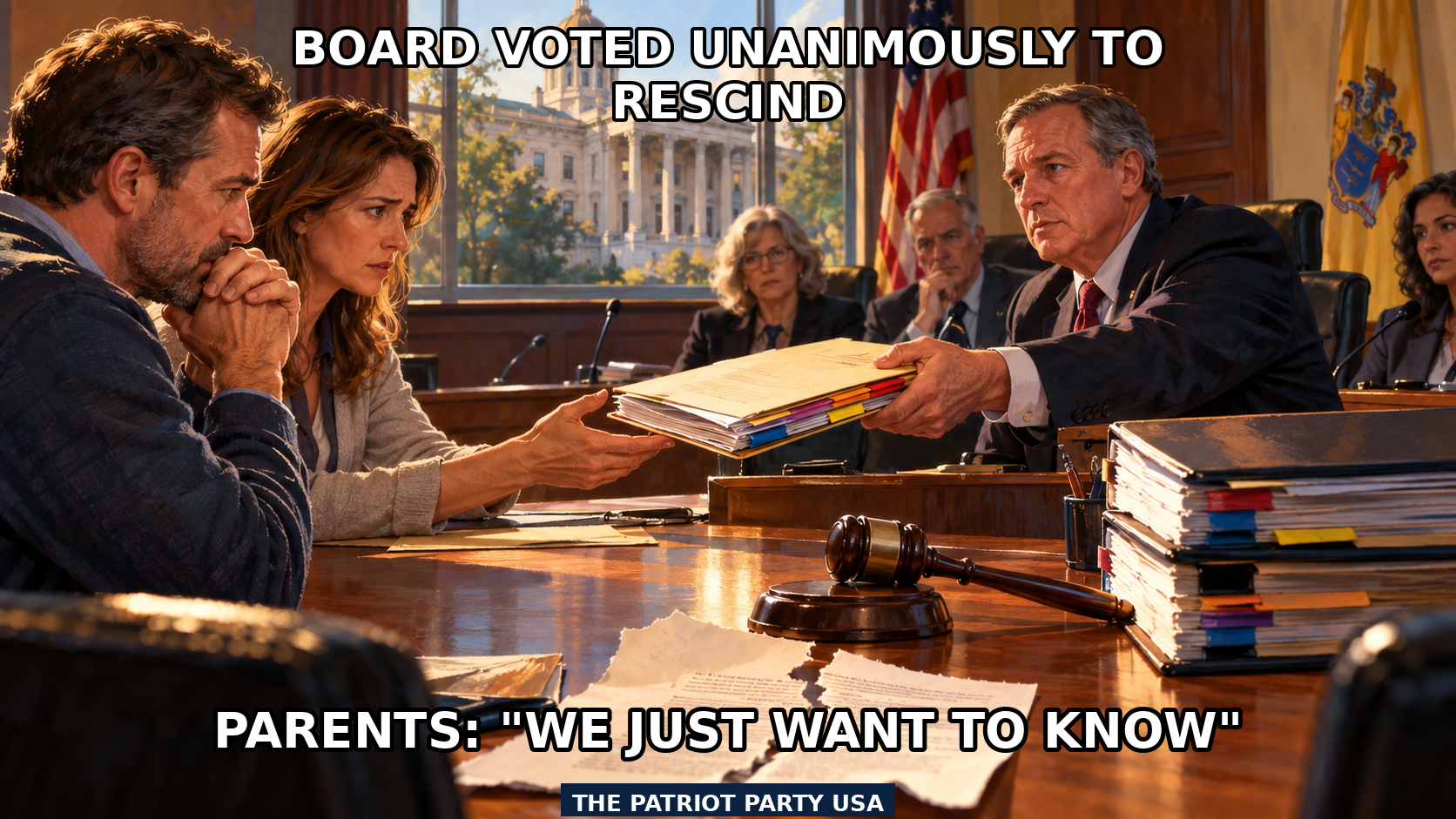 Meme: New Jersey Board Rescinds Counselor Policy After Parents' Lawsuit