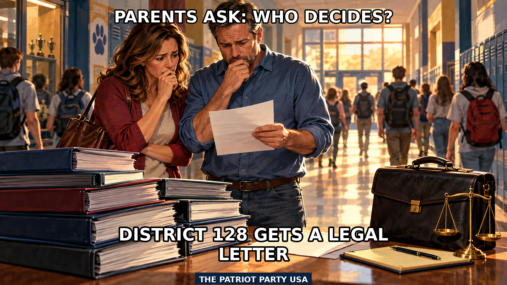 Meme: Parental Rights Group Warns Illinois District 128 Over Overnight Trips and Locker Rooms
