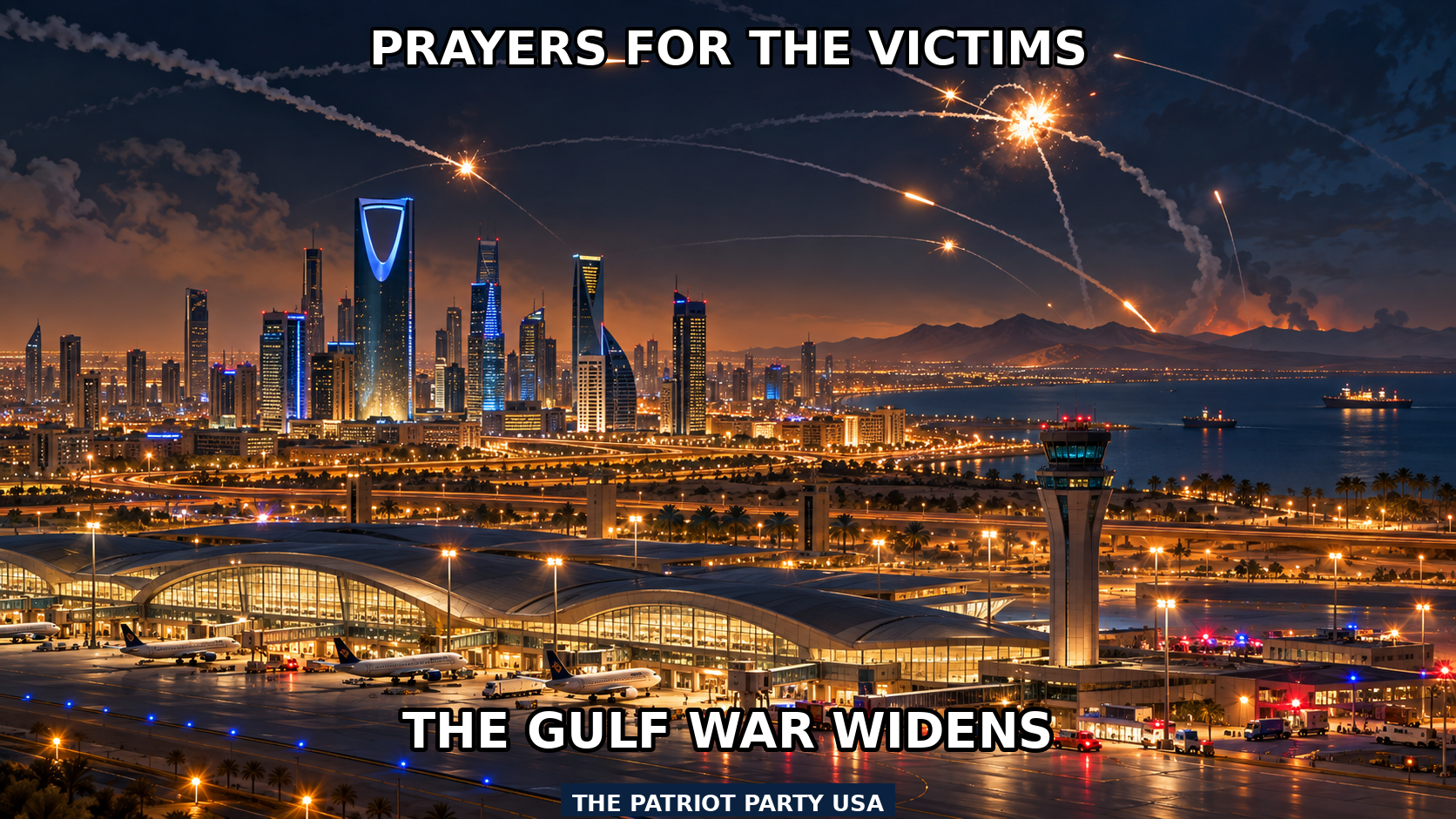 Meme: Deadly Strike on Riyadh Airport Widens Gulf War; Egypt Pledges to Defend Saudi Arabia